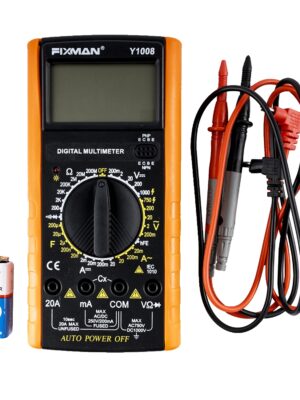 FIXMAN MULTIMETER DC/AC 200MV,2V,20V,200V,1000V 9V BAT