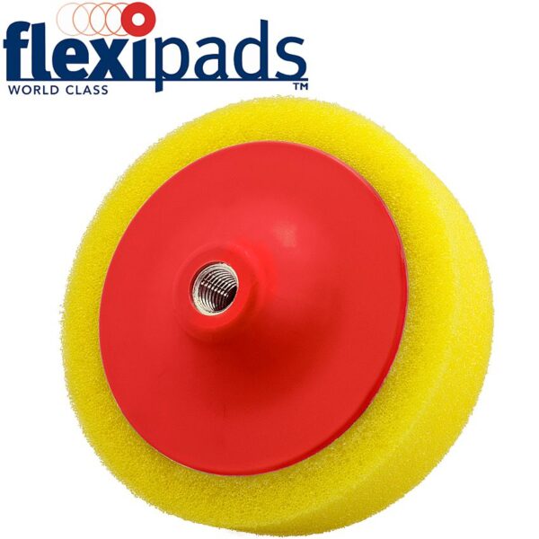FLEX2044305.jpg YELLOW AGGRESSIVE SPONGE 150MM M14 X 2MM