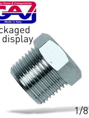 TAPER PLUG 1/8 PACKAGED