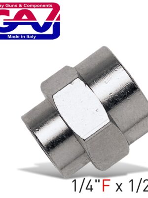 REDUCING SOCKET 1/4 X 1/2 F/F