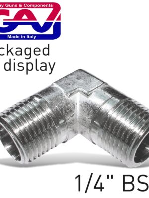 ELBOW 1/4'MM PACKAGED