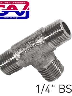T CONNECTOR 1/4'MMM