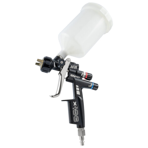 GAV20EXTREME2010020PRO201.6.jpg SPRAY GUN PROF UPPER CUP 600CC 2-4 BAR 1.6 NOZ