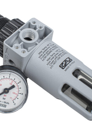GAV20FR180-SA.jpg FILTER/REGULATOR 1/4' IN LINE WITH AUTO DRAIN