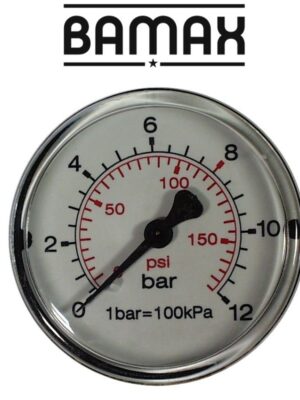PRESSURE GAUGE 50MM 1/8 REAR