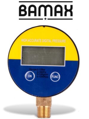 PRESSURE GAUGE 63MM 1/4 LOWER DIGITAL