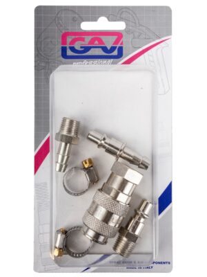 QUICK COUPLER SET 6 PIECE PACKAGED