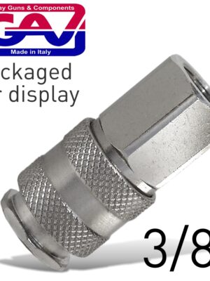 UNIVERSAL QUICK COUPLER 3/8 F PACKAGED