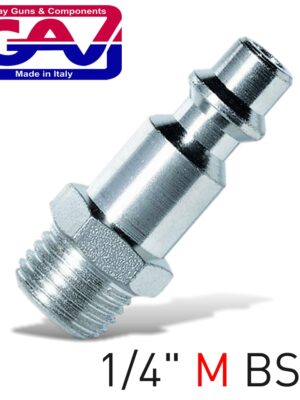 QUICK COUPLER INSERTS 1/4'M USA