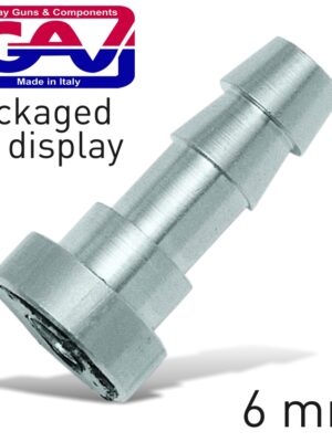 BAYONET COUPLING 6MM 2 PACKAGED