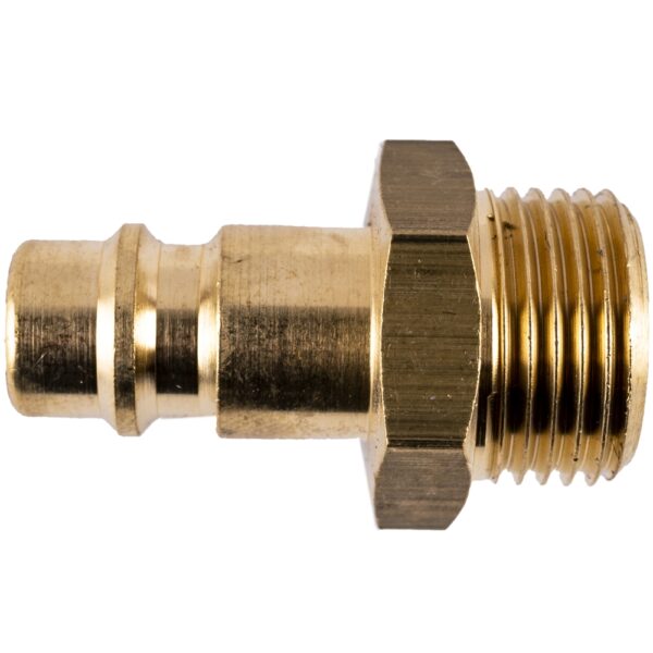 BRASS CONNECTOR BRASS 3/8'M GERMAN