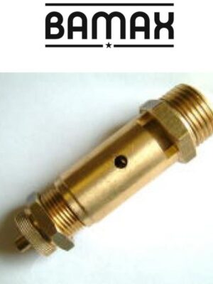 SAFETY VALVE 1/4'PRESET 8 BAR PACKAGED
