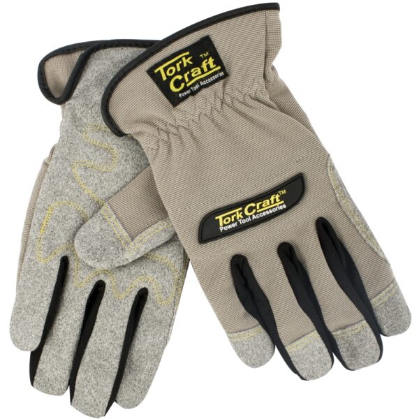 GL13.jpg MECHANICS GLOVE X LARGE SYNTHETIC LEATHER PALM SPANDEX BACK