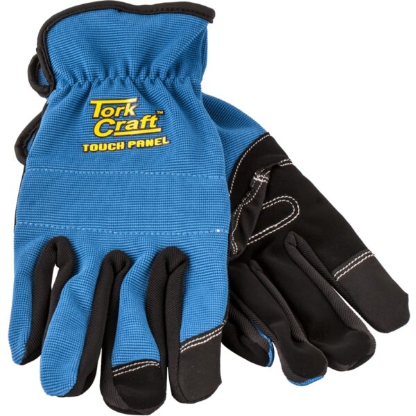 GL62.jpg GLOVE BLUE LARGE WITH PU PALM MULTI PURPOSE