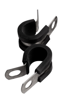 HOSE CLAMP 12MM X 12MM B/WIDTH RUBBER LINED BULK