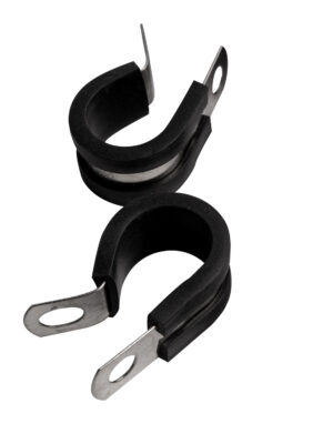 HOSE CLAMP 16MM X 12MM B/WIDTH RUBBER LINED BULK