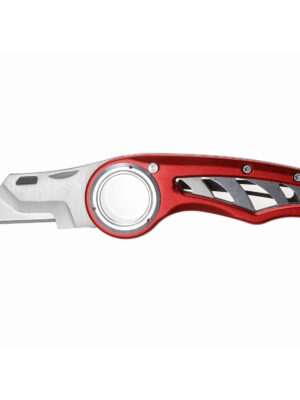 KN006.jpg KNIFE UTILITY S/STEEL BLADES FOLDABLE WITH BELT CLIP