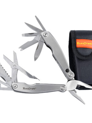 KN8126FI.jpg MULTITOOL SILVER MINI WITH LED LIGHT WITH NYLON POUCH IN BLISTER