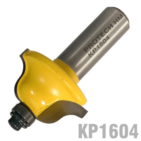KP1604.jpg ROMAN OGEE BIT 1 3/8' X 16MM (1/4' RADIUS) 1/2' SHANK