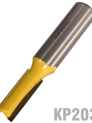 KP203L.jpg STRAIGHT BIT 3/8' (9.5MM) X 1'(25.4MM) TWO FLUTE LONG 1/2' SHANK
