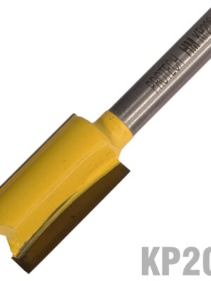 STRAIGHT BIT 9/16' (14.3MM) X 1'(25.4MM) TWO FLUTE 1/4' SHANK