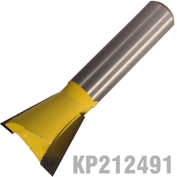KP212491.jpg DOVETAIL BIT 1' (25.4MM) X 1/2' 1/2' SHANK