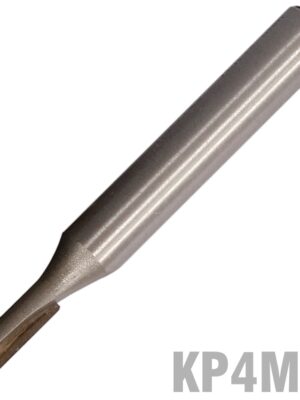 STRAIGHT BIT 4MM X 13MM SINGLE FLUTE METRIC 1/4' SHANK