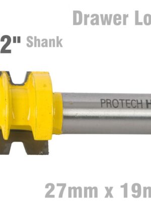 DRAWER LOCK 27MM X 19MM 1/2' SHANK