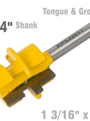 TONGUE & GROOVE - PARALLEL 1 3/16' x 1' 1/4' SHANK