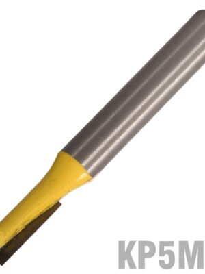 STRAIGHT BIT 5MM X 13MM SINGLE FLUTE METRIC 1/4' SHANK