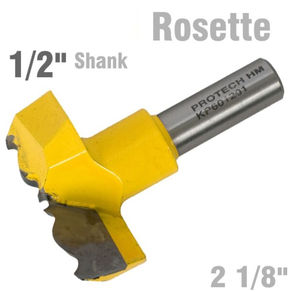 KP601201.jpg ROSETTE BIT 54MM (2 1/8'CUTTING DIAMETER) 1/2' SHANK 601201