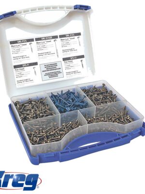 KREG WOOD POCKET HOLE SCREW KIT 675 PCE