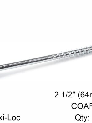 KREG ZINC POCKET HOLE SCREWS 64MM 2.50' #8 COARSE THREAD MX LOC 250CT