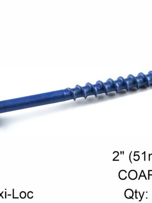 KREG BLUE KOTE POCKET HOLE SCREWS 51MM 2.00' #8 COARSE THREAD MX LOC 2