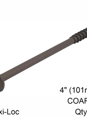 KREG HD PROTEC-KOTE POCKET-HOLE SCREWS - 101MM / 4.00', COARSE-THREAD