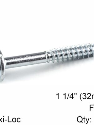 KREG ZINC POCKET HOLE SCREWS 32MM 1.25' #7 FINE THREAD MX LOC 100CT