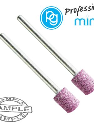 RUBY GRINDING STONES 8X10MM.CYL.SH3MM.2PCS