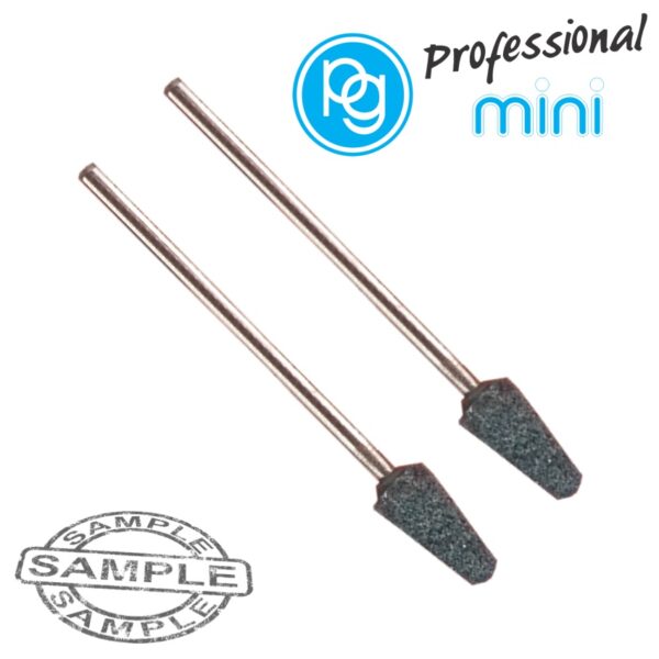 M2420.jpg SILICON CARBIDE STONES 5X10MM.CONE.SH2.35MM.2PCS