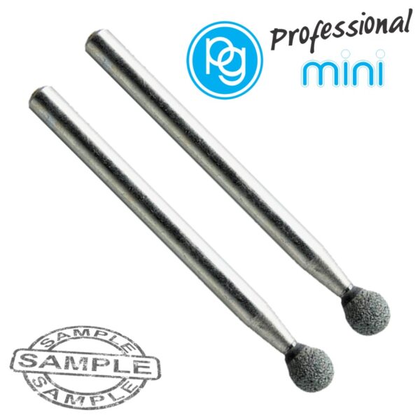 M2435.jpg SILICON CARBIDE STONES 4MM.BALL.SH3MM.2PCS