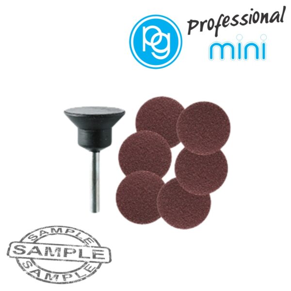 M3210.jpg BACKING PAD 20MM.SH 3.2MM + SANDING DISCS.6PCS