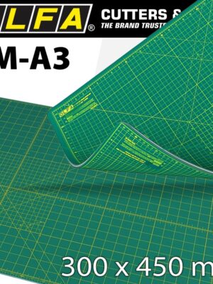 MAT20CM-A3.jpg OLFA CUTTING MAT 300X450MM A3 CRAFT MULTI-PURP