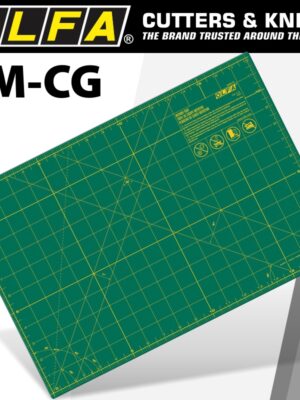 MAT20RM-CG.jpg OLFA GREEN CUTTING MAT 12'X18' 305 x 458mm