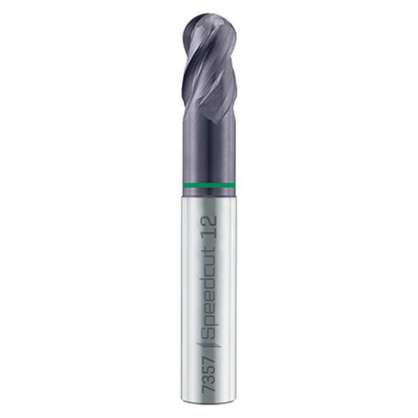 SCALL NOSE END MILL SP CUT UNIV. Z4 12.0 DIN 6527LHA SHANK DIN
