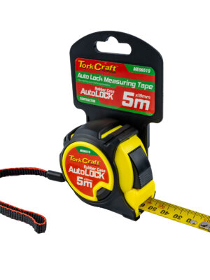 ME06519.jpg MEASURING TAPE AUTOLOCK 5M X 19MM RUBBER CASING MATT FINISH