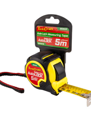MEASURING TAPE AUTOLOCK 5M X 25MM LONG LIFE CONTRACTOR