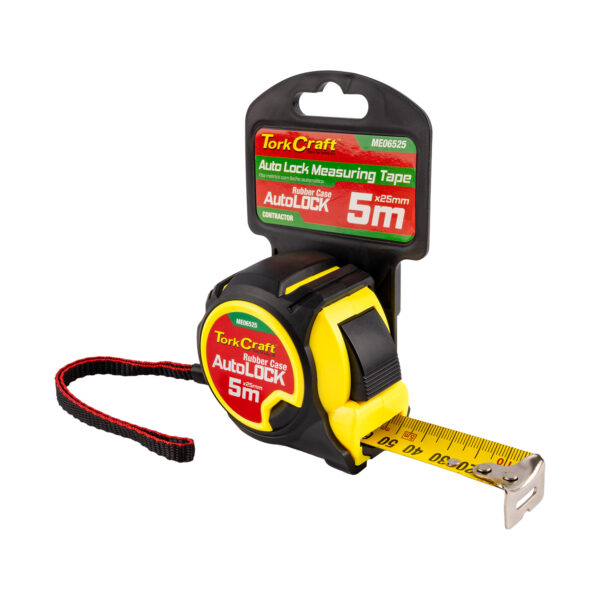 ME06525.jpg MEASURING TAPE AUTOLOCK 5M X 25MM LONG LIFE CONTRACTOR