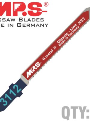 JIGSAW BLADE T-SHANK 75MM METAL 21TPI T218A
