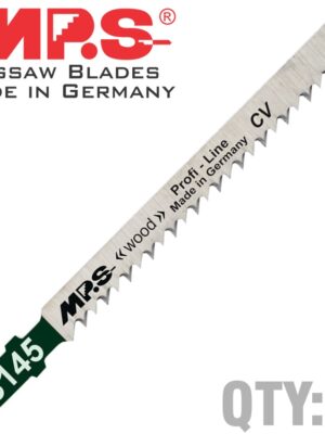 JIGSAW BLADE WOOD FINE CUT 100MM T-SHANK 8TPI