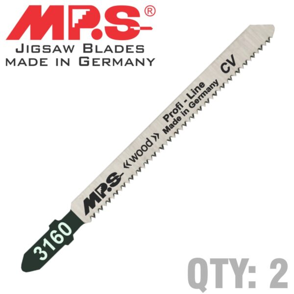 MPS3160-2.jpg JIGSAW BLADE WOOD FINE CUT T-SHANK 110MM 12TPI