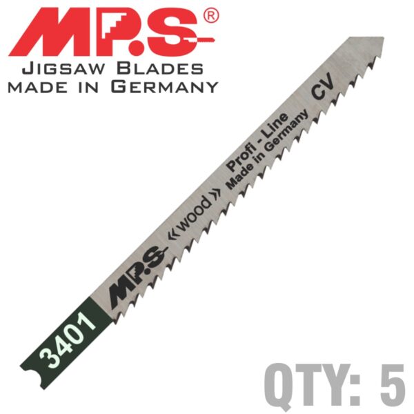 JIGSAW BLADE WOOD U-SHANK 10TPI